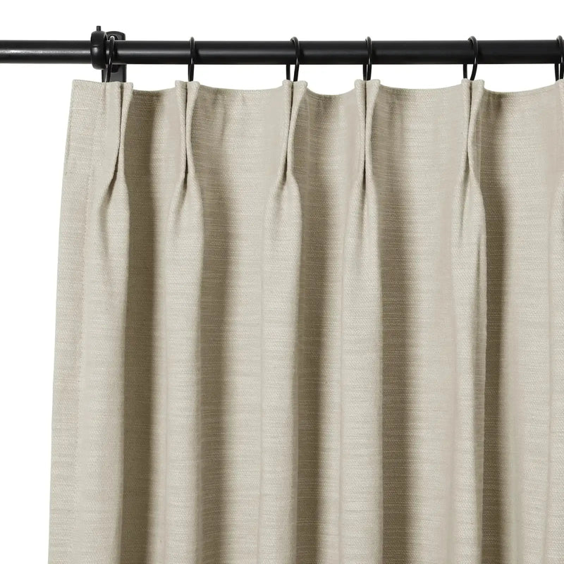 Cotton Blend Drapery Pleated | Cloe?-TWOPAGES