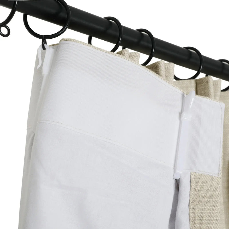 Cotton Blend Drapery Pleated | Cloe?-TWOPAGES