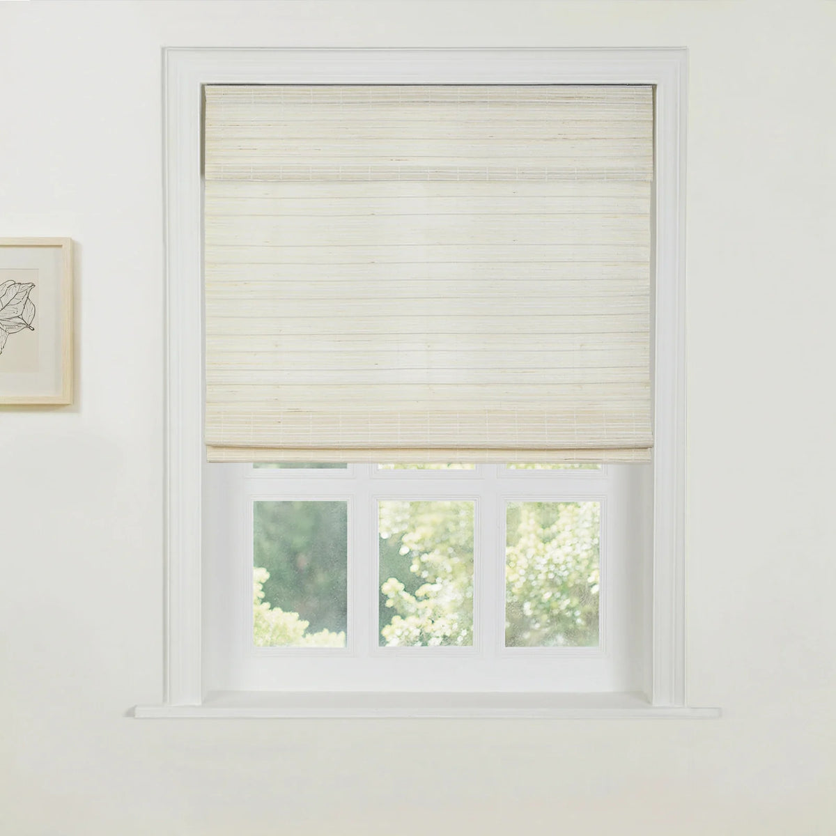 Rae Natural Ramie Jute Woven Wood Shades - Series W
