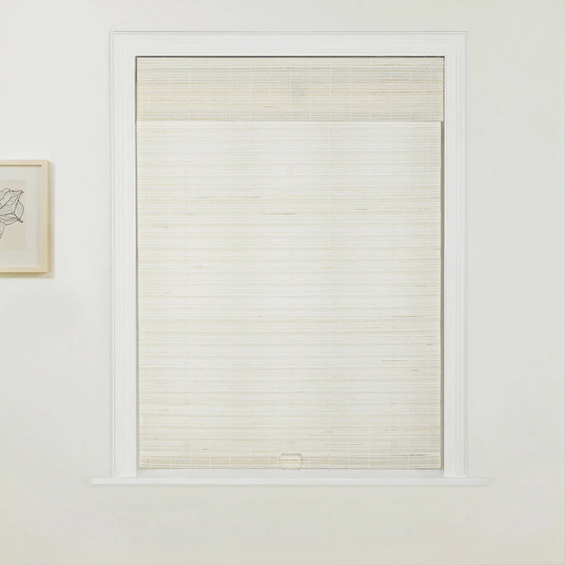 Rae Natural Ramie Jute Woven Wood Shades - Series W