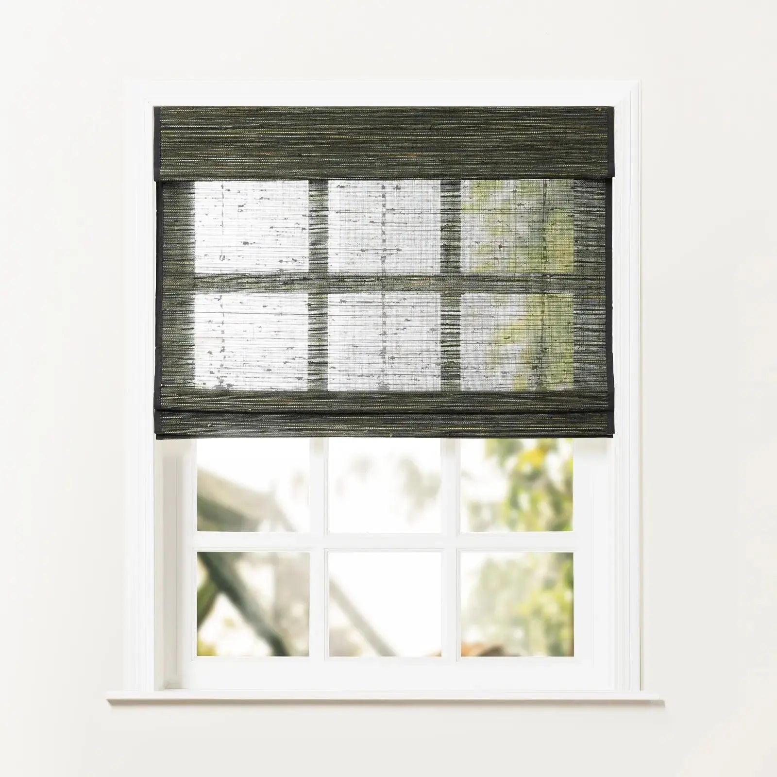 Rae Natural Ramie Jute Woven Wood Blinds - Series D-?-TWOPAGES CURTAINS