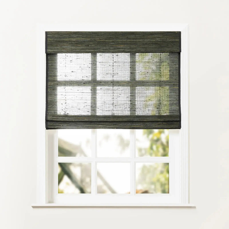 Rae Natural Ramie Jute Woven Wood Blinds - Series D-?-TWOPAGES CURTAINS