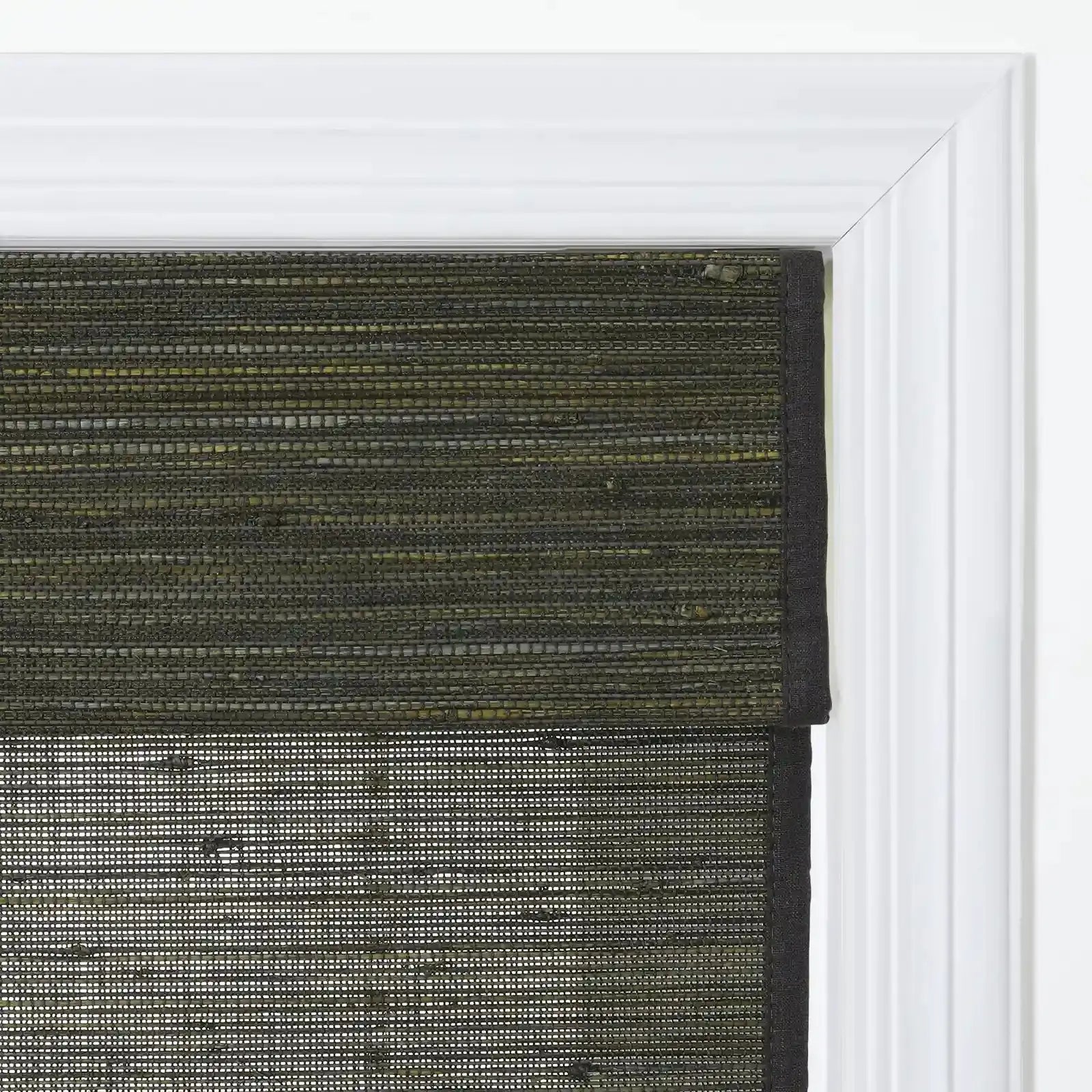 Rae Natural Ramie Jute Woven Wood Blinds - Series D-?-TWOPAGES CURTAINS