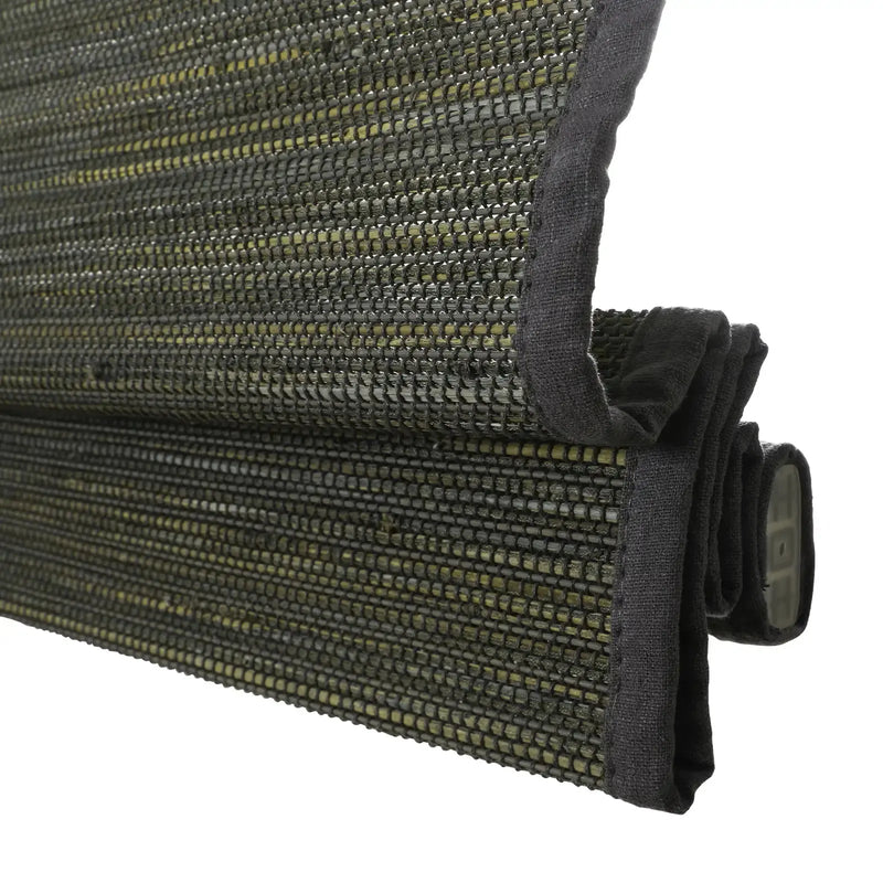 Rae Natural Ramie Jute Woven Wood Blinds - Series D-?-TWOPAGES CURTAINS