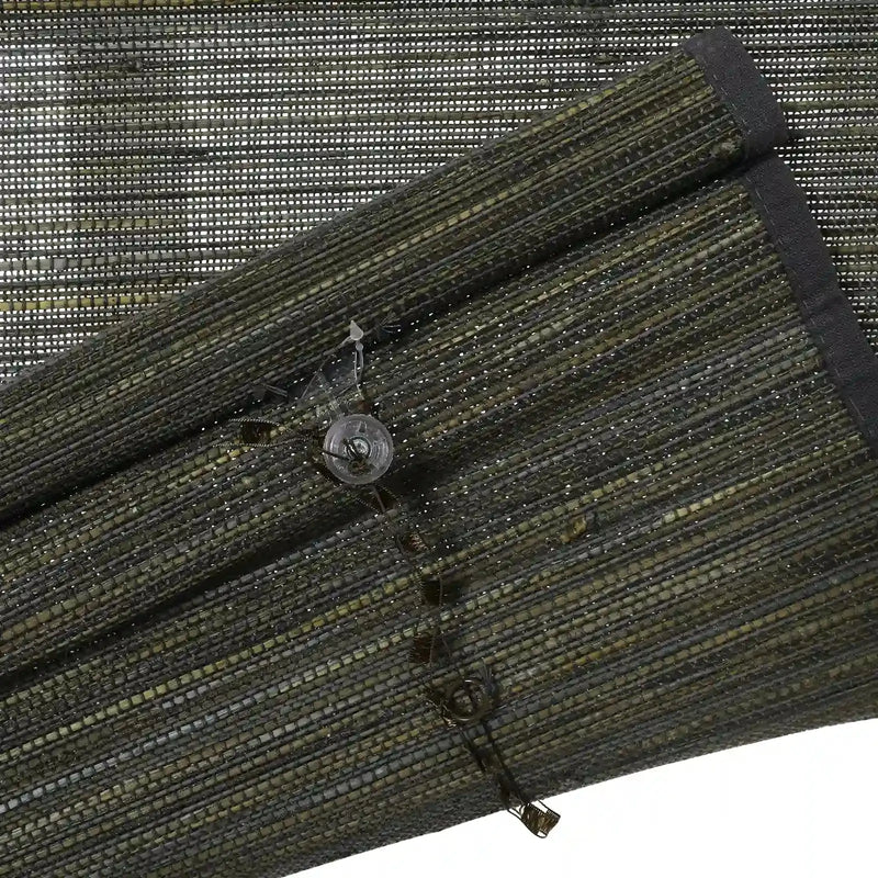 Rae Natural Ramie Jute Woven Wood Blinds - Series D-?-TWOPAGES CURTAINS
