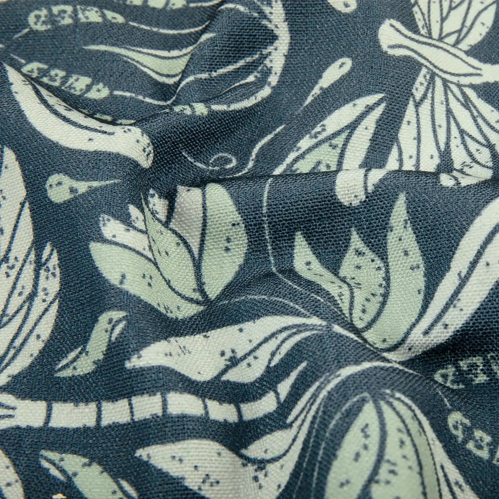 Kate Frost Pattern Cotton Drapery Pleated- -TWOPAGES