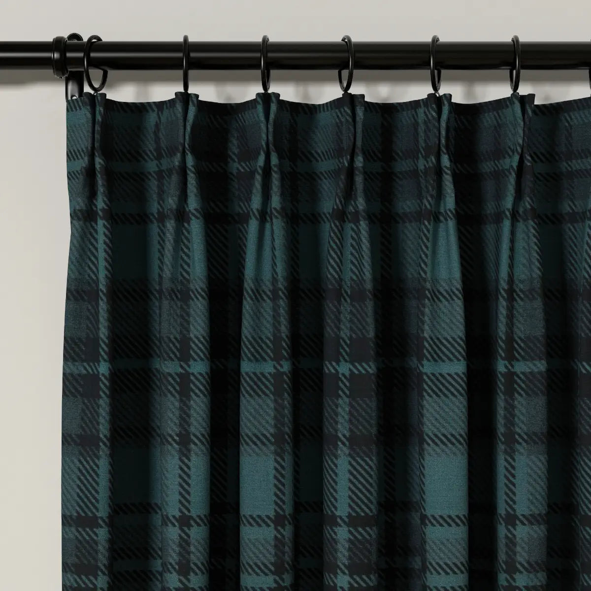 Sara Le Print Linen Cafe Curtains Pleated?-TWOPAGES