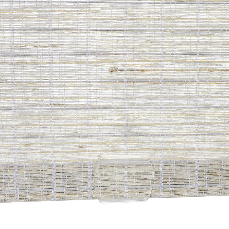 Rae Natural Ramie Flax Woven Wood Blinds - Series C-?-TWOPAGES CURTAINS
