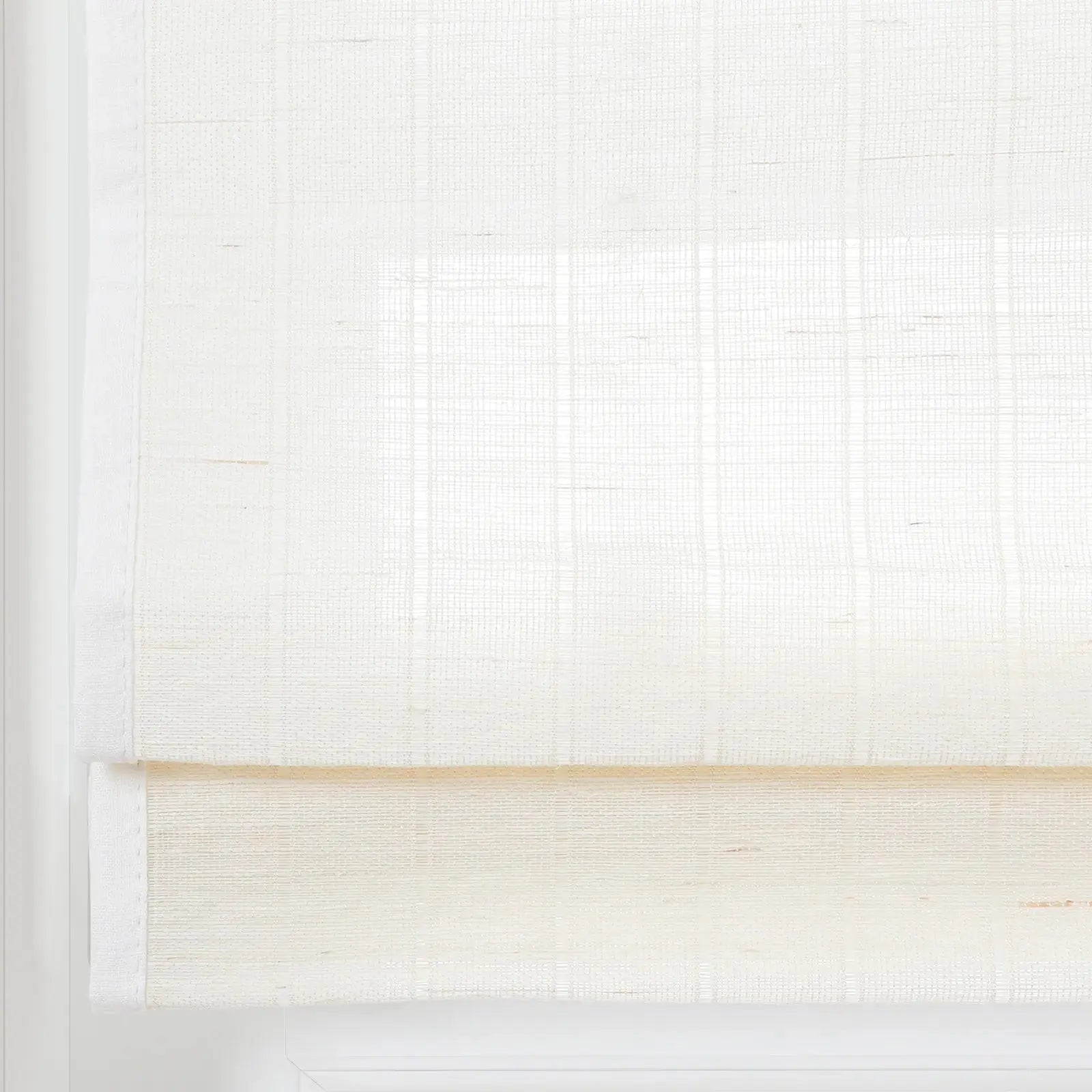 Rae Natural Ramie Jute Woven Wood Blinds - Series D-?-TWOPAGES CURTAINS