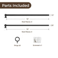 Milo Cafe Curtain Rods with Rings?-TWOPAGES