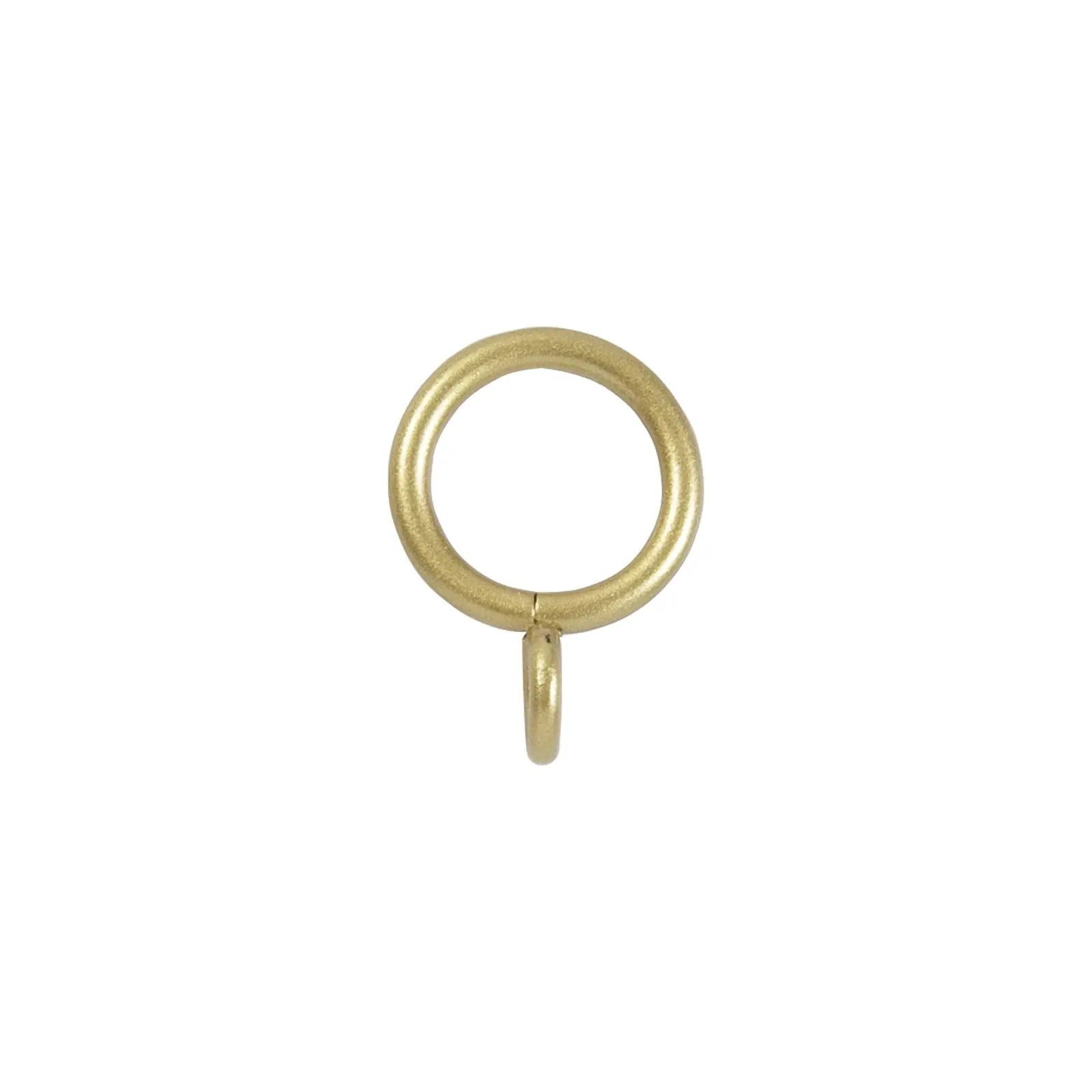Milo Brass Cafe Curtain Rods with Rings?-TWOPAGES