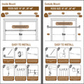 Milo Cafe Curtain Rods with Rings?-TWOPAGES