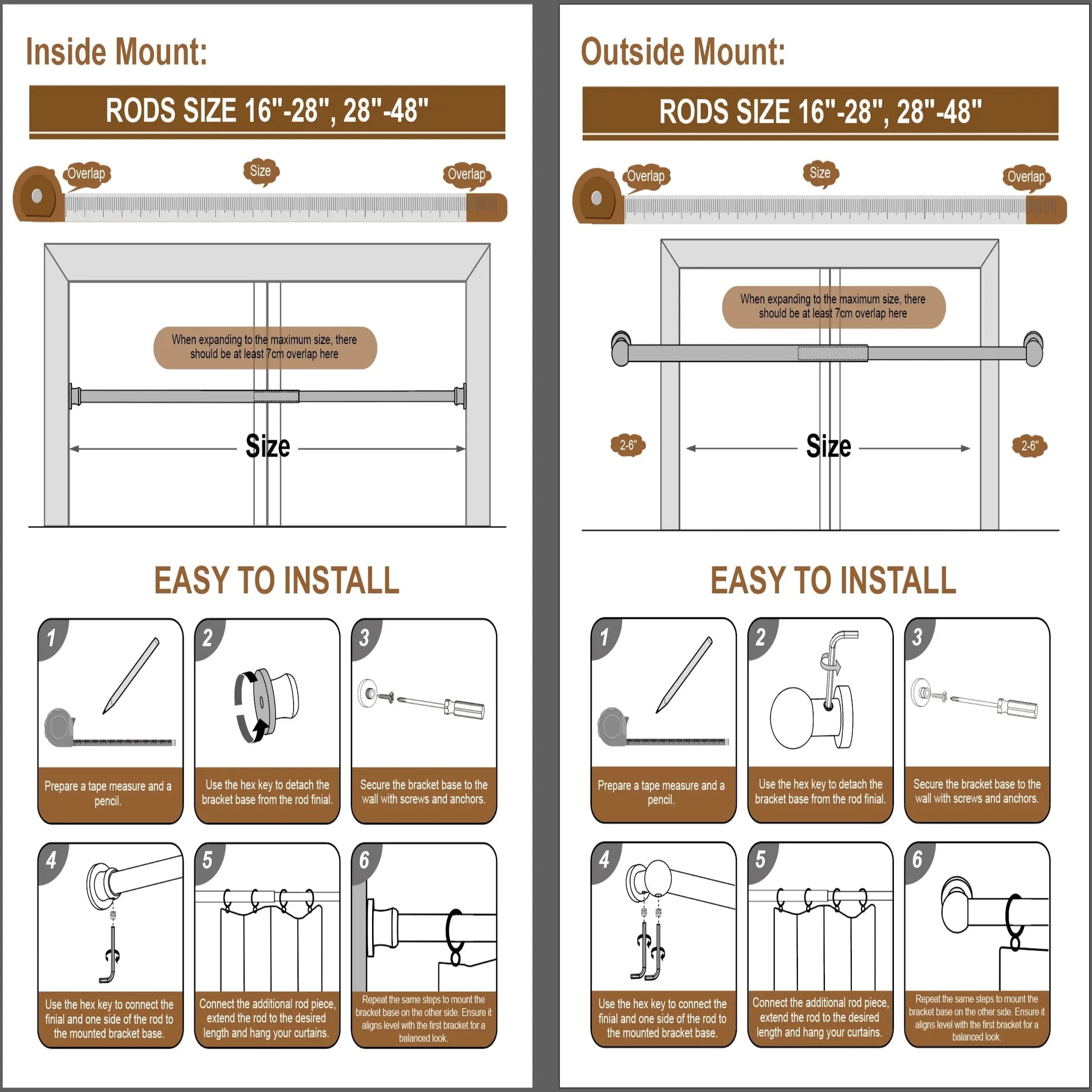 Milo Cafe Curtain Rods with Rings?-TWOPAGES