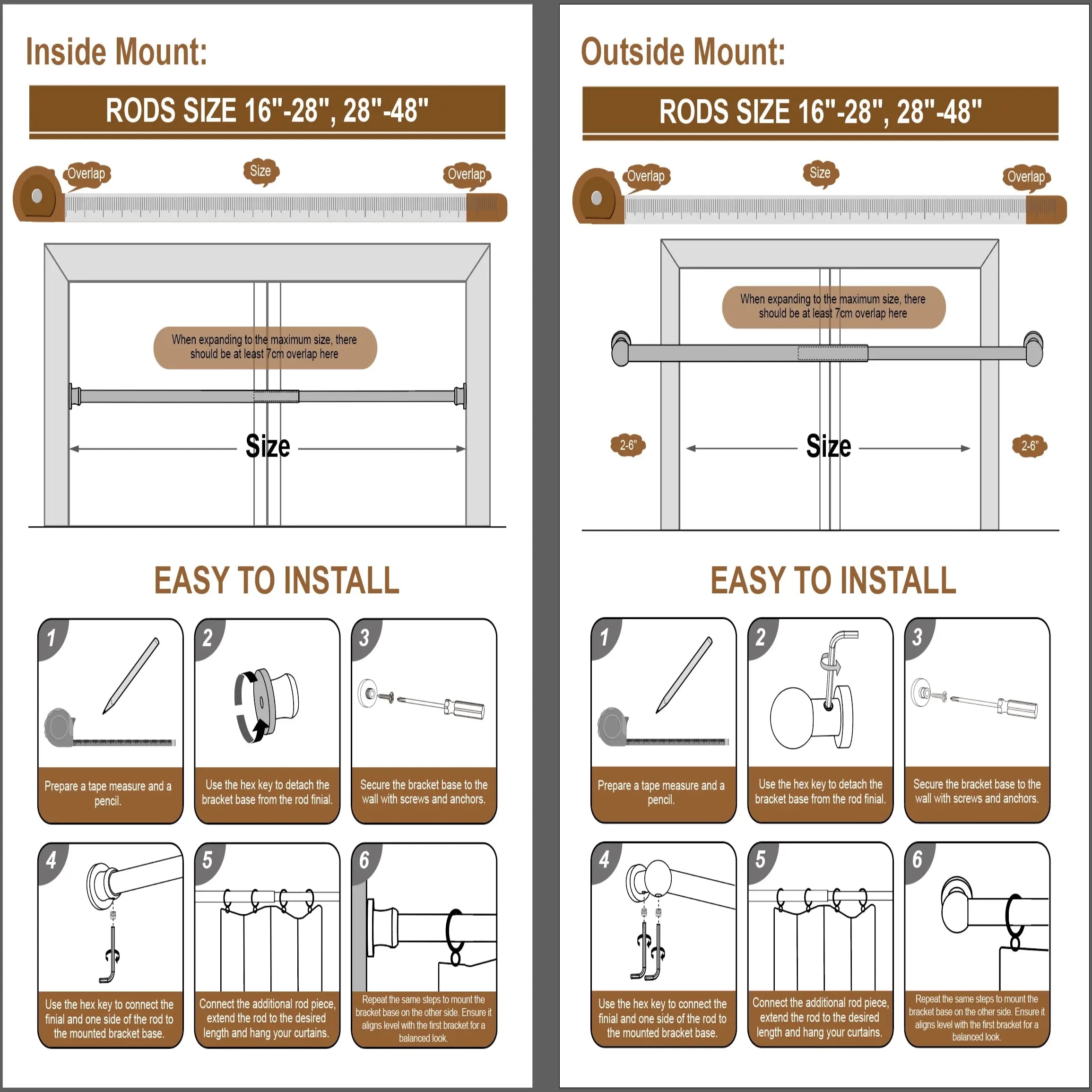 Milo Cafe Curtain Rods with Rings?-TWOPAGES