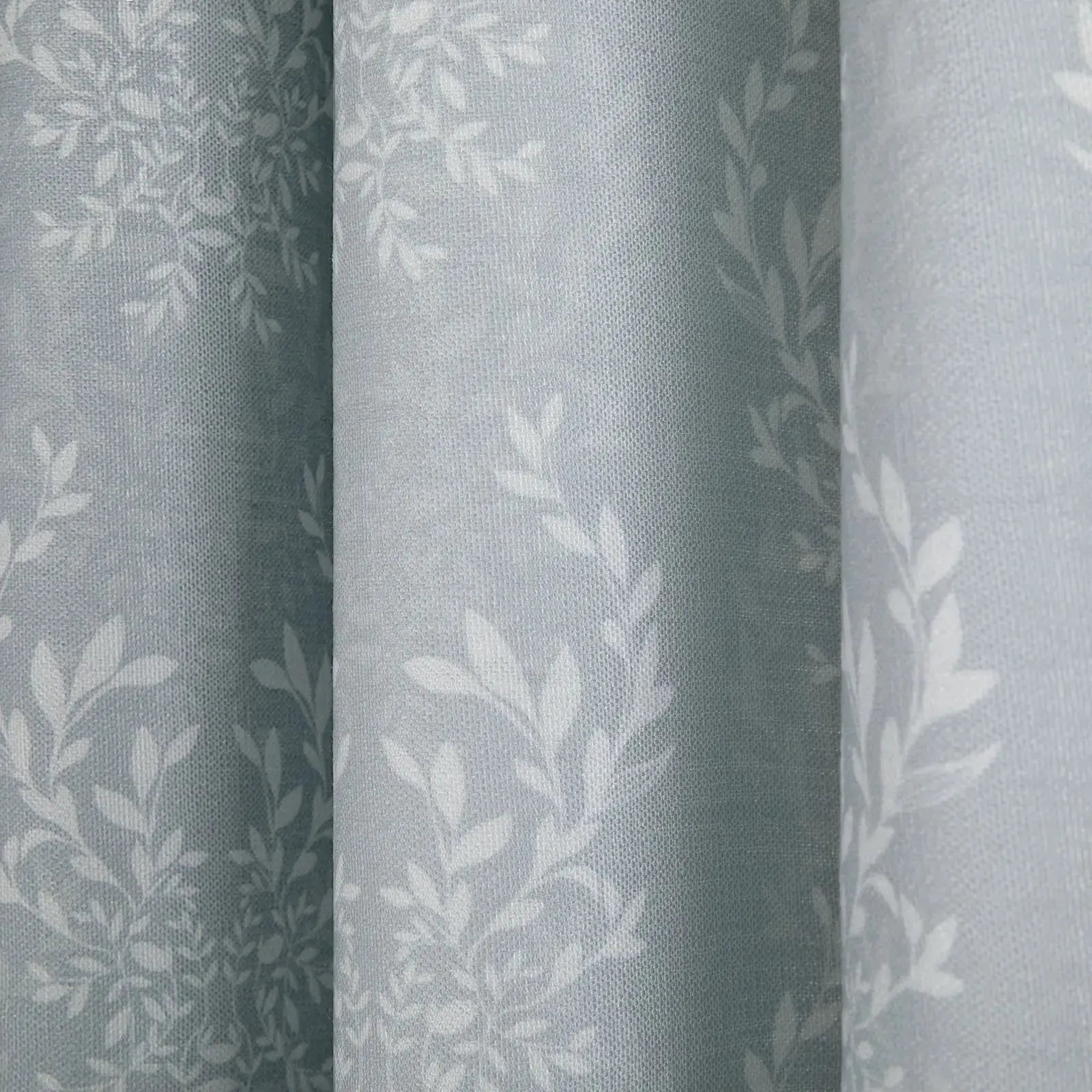Kate Frost Pattern Cotton Drapery Pleated- -TWOPAGES
