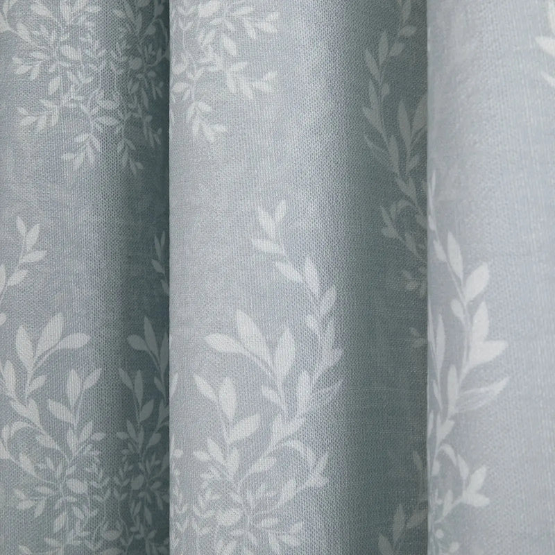 Kate Frost Pattern Cotton Drapery Pleated- -TWOPAGES