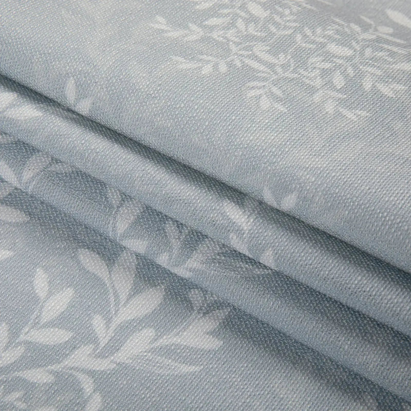 Kate Frost Pattern Cotton Drapery Pleated- -TWOPAGES