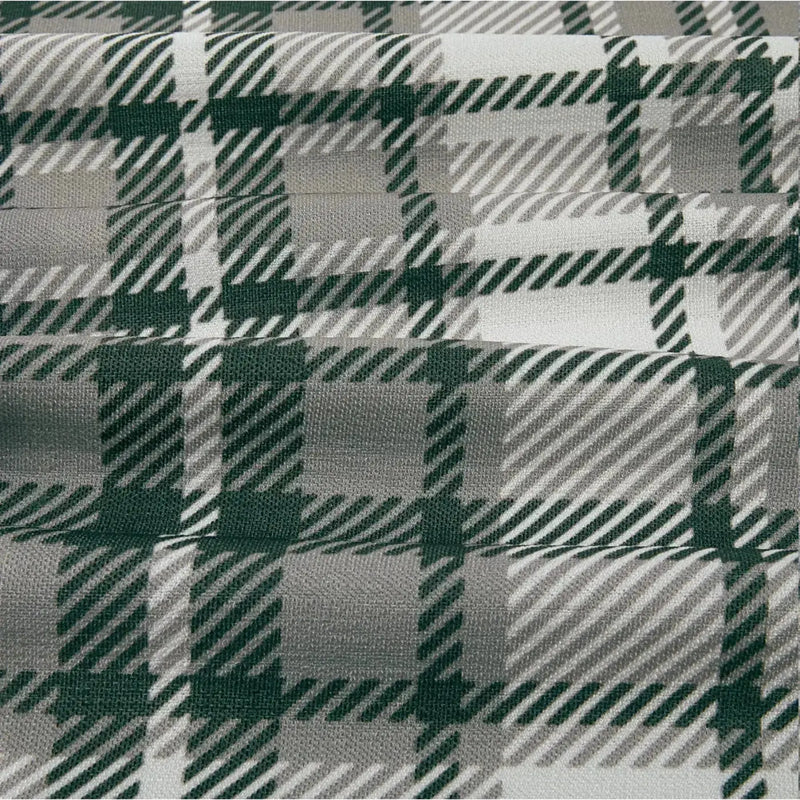 Sara Le Print Linen Pleated Cafe Curtains?-TWOPAGES