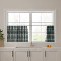 Sara Le Print Linen Pleated Cafe Curtains?-TWOPAGES
