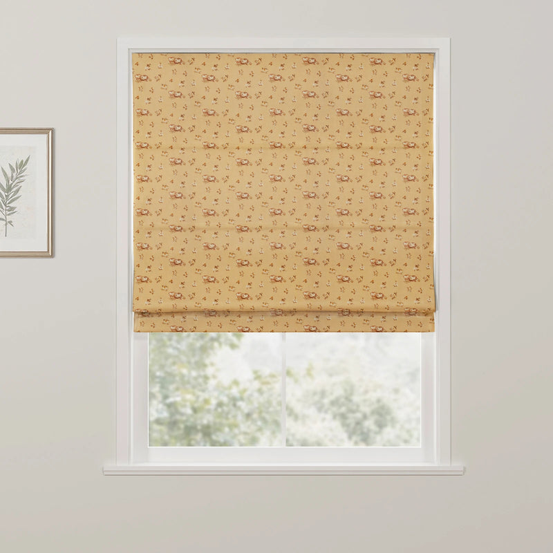 MS. MAVERICK MUSE x TWOPAGES No-Drill Flat Fold Roman Blind Cordless