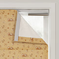 MS. MAVERICK MUSE x TWOPAGES Printed Linen Cotton Roman Blind Cordless