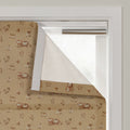 MS. MAVERICK MUSE x TWOPAGES Printed Linen Cotton Roman Blind Cordless