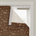 MS. MAVERICK MUSE x TWOPAGES Printed Linen Cotton Roman Blind Cordless