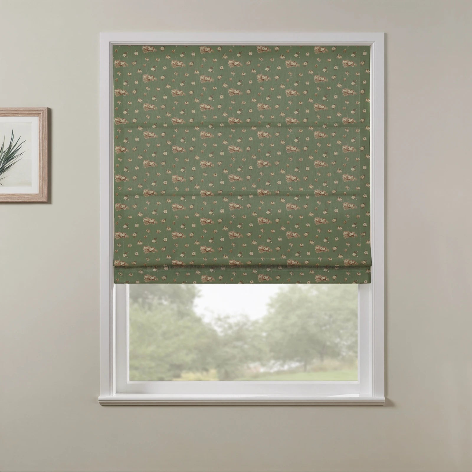 MS. MAVERICK MUSE x TWOPAGES No-Drill Flat Fold Roman Blind Cordless