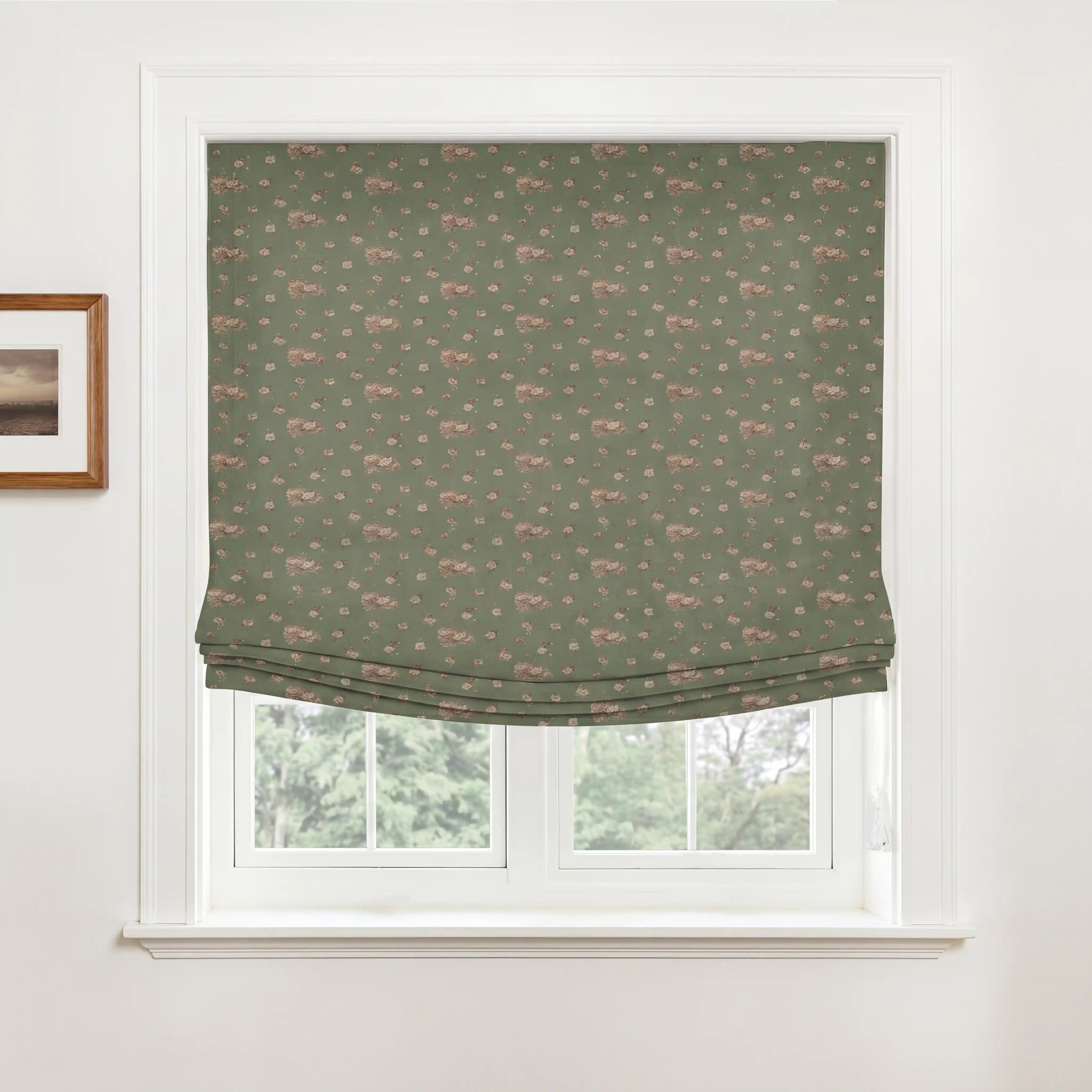 MS. MAVERICK MUSE x TWOPAGES Relaxed Roman Blind Cord Lift