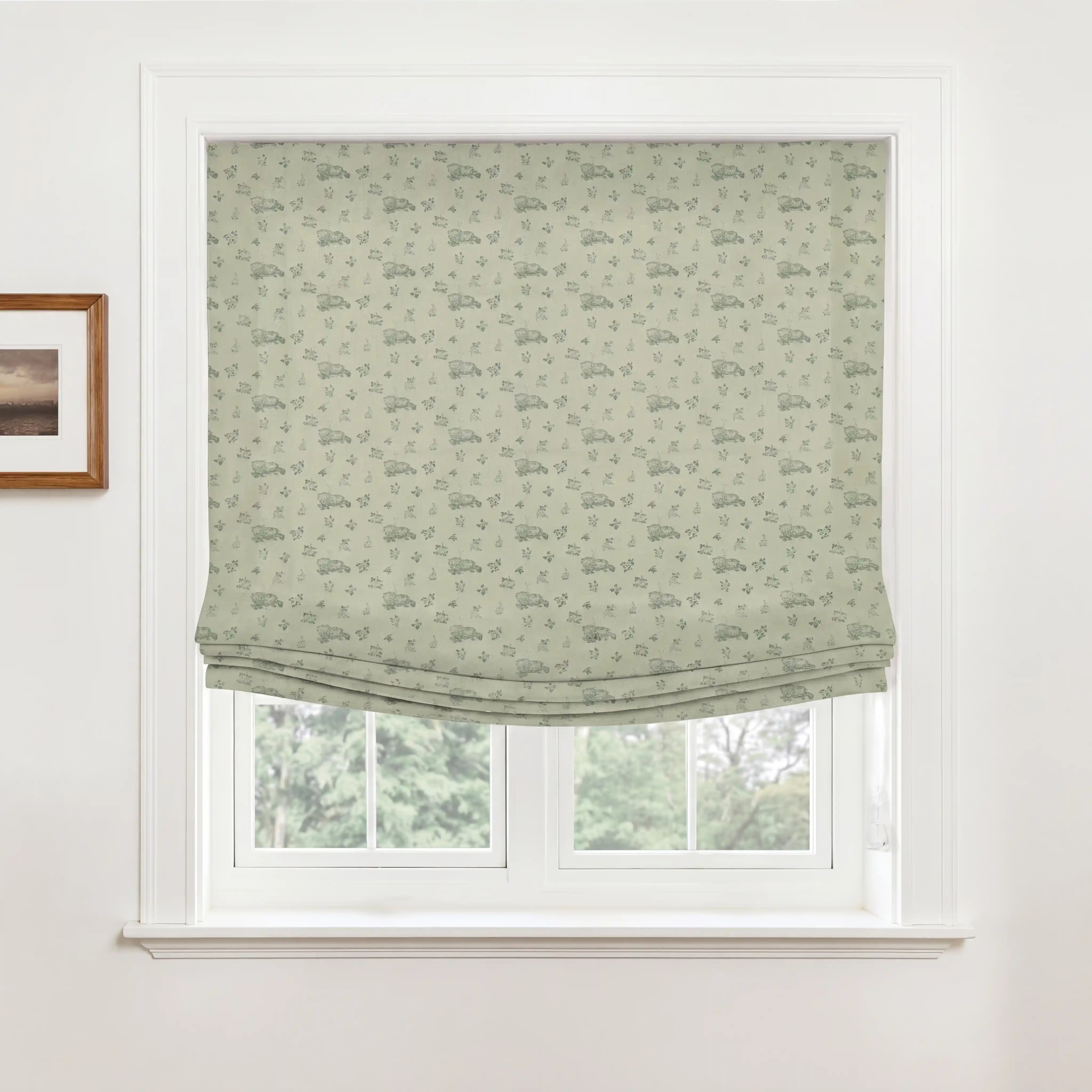 MS. MAVERICK MUSE x TWOPAGES Relaxed Roman Blind Cord Lift