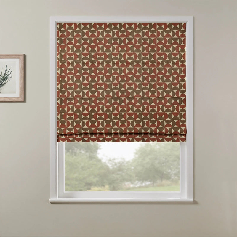 MS. MAVERICK MUSE x TWOPAGES No-Drill Flat Fold Roman Blind Cordless