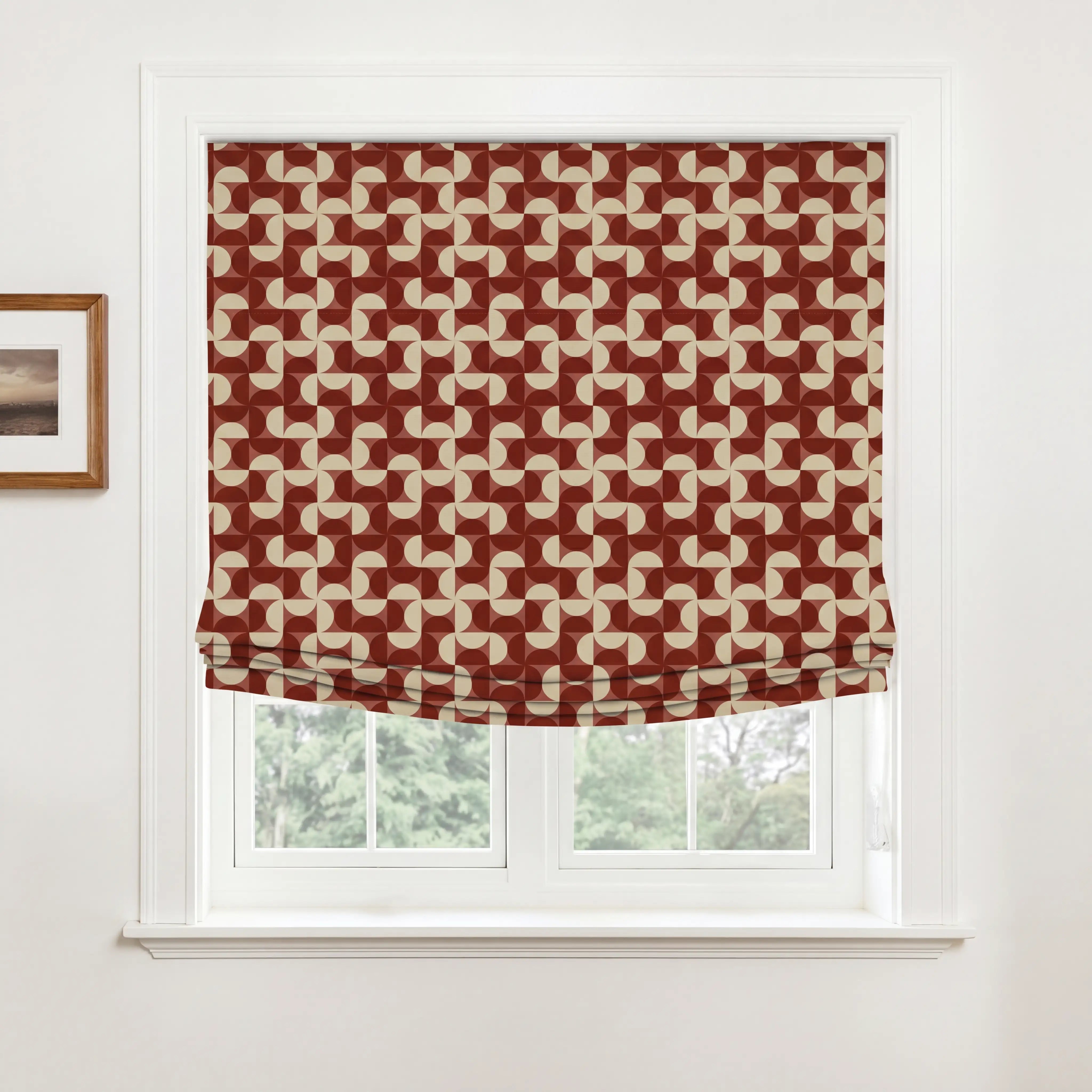 MS. MAVERICK MUSE x TWOPAGES Relaxed Roman Blind Cord Lift