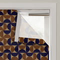 MS. MAVERICK MUSE x TWOPAGES Printed Linen Cotton Roman Blind Cordless