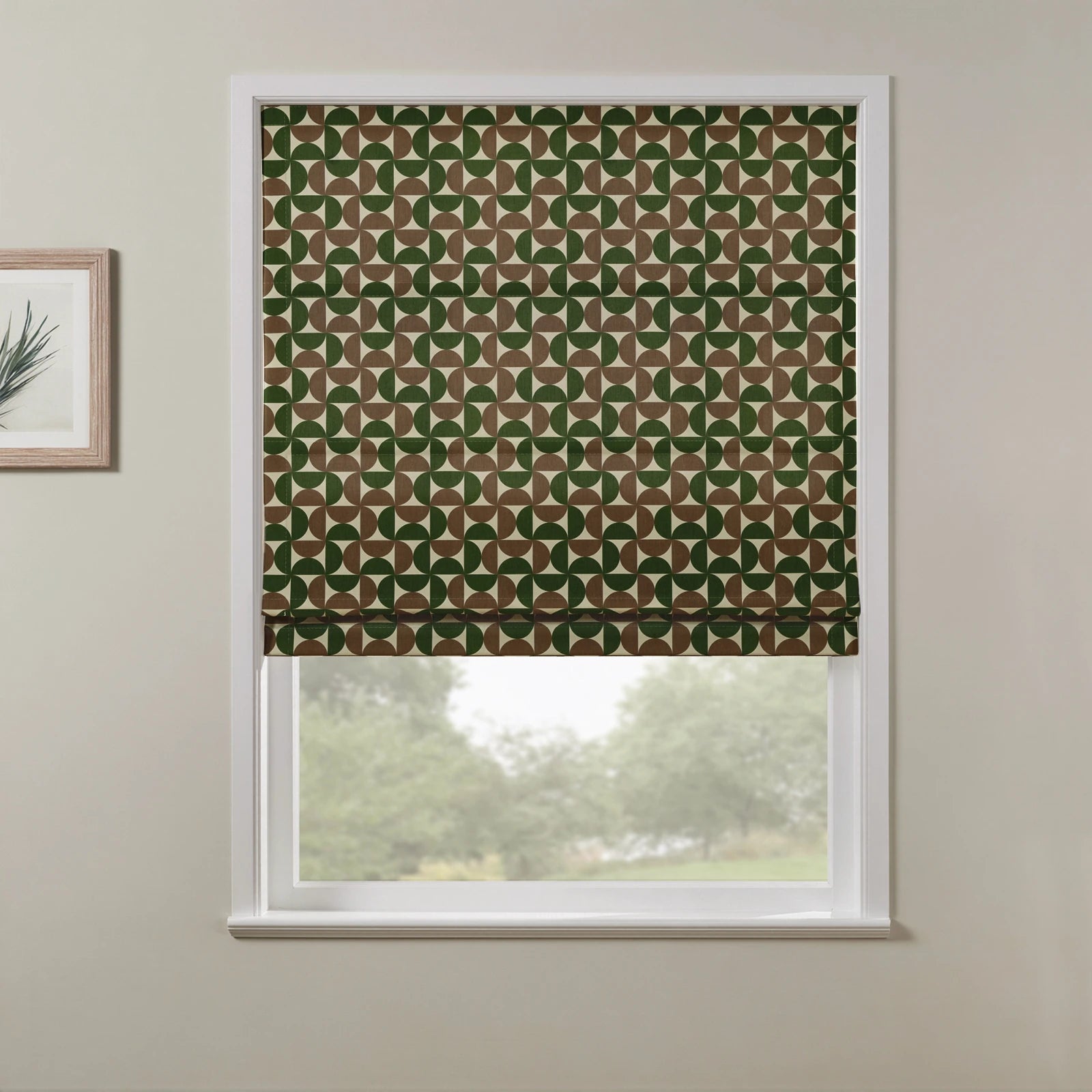 MS. MAVERICK MUSE x TWOPAGES No-Drill Flat Fold Roman Blind Cordless