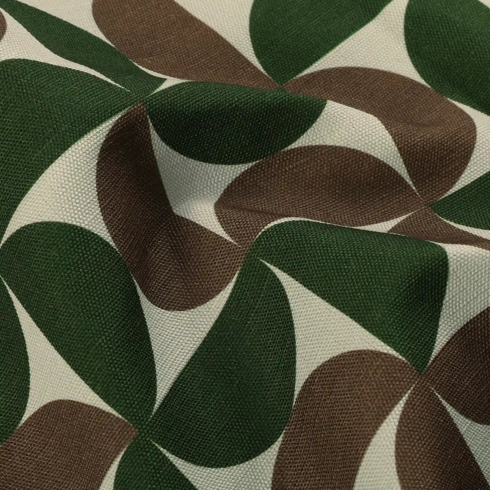 MS. MAVERICK MUSE x TWOPAGES Printed Linen Cotton Roman Blind Cordless