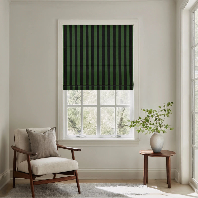 MS. MAVERICK MUSE x TWOPAGES No-Drill Flat Fold Roman Blind Cordless