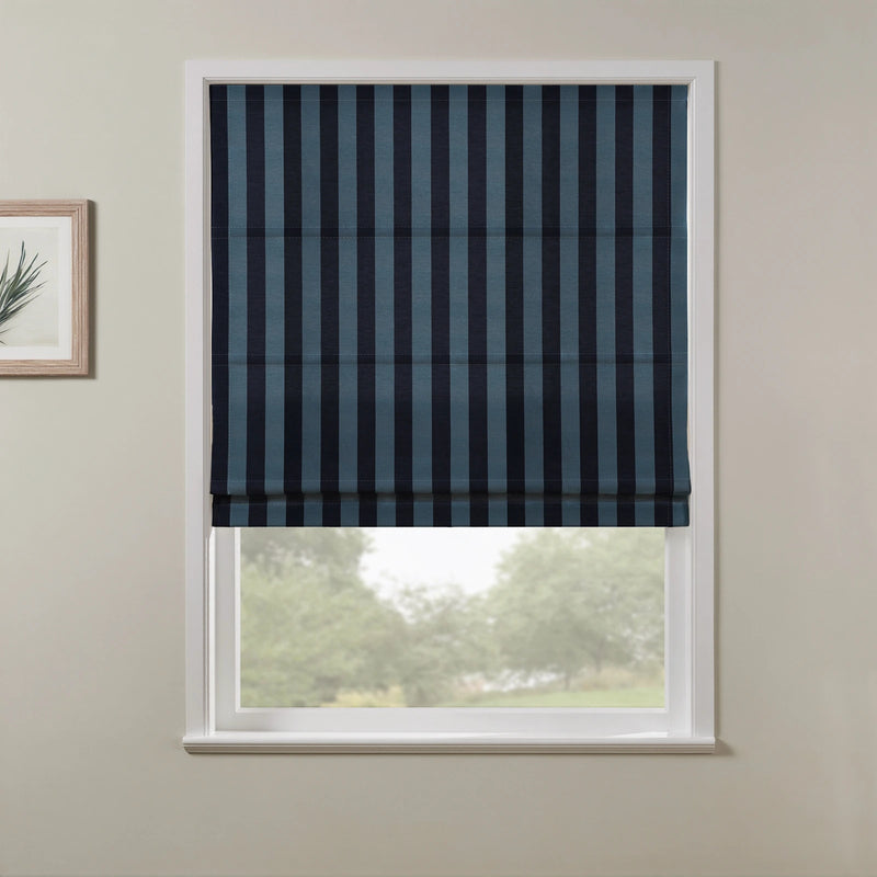MS. MAVERICK MUSE x TWOPAGES No-Drill Flat Fold Roman Blind Cordless