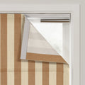 MS. MAVERICK MUSE x TWOPAGES Printed Linen Cotton Roman Blind Cordless