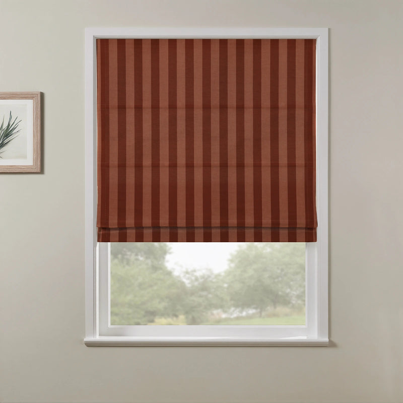 MS. MAVERICK MUSE x TWOPAGES Printed Linen Cotton Roman Blind Cordless