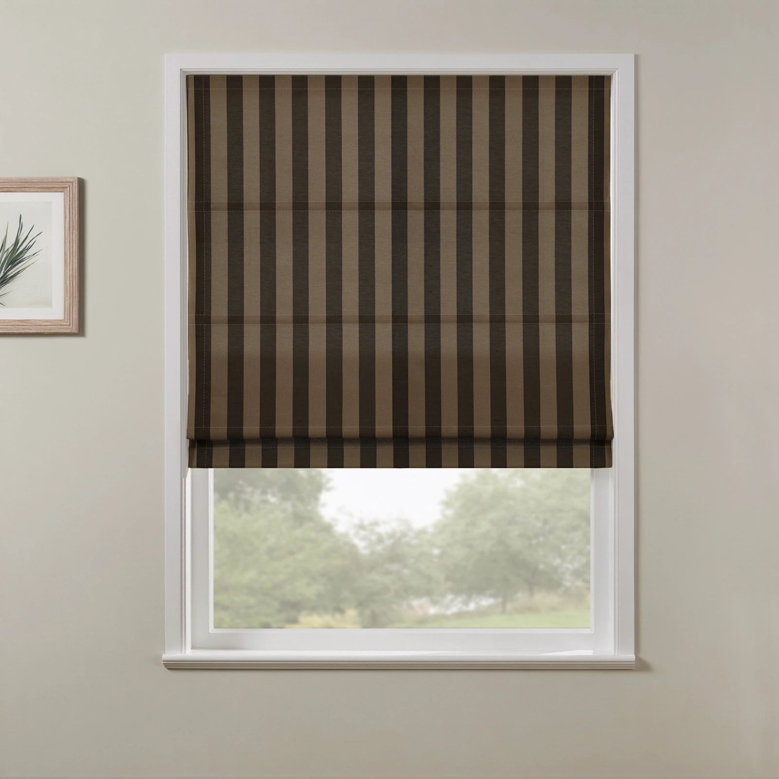 MS. MAVERICK MUSE x TWOPAGES No-Drill Flat Fold Roman Blind Cordless