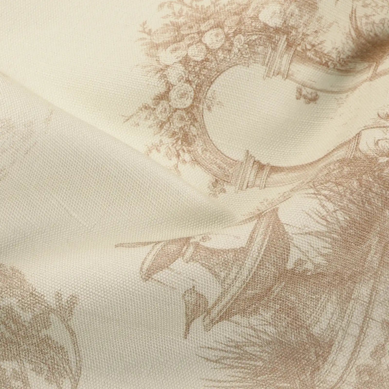 MS. MAVERICK MUSE x TWOPAGES Printed Linen Cotton Roman Blind Cordless