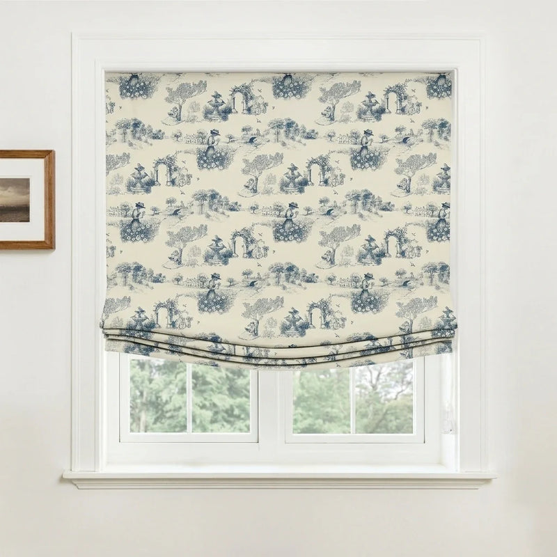 MS. MAVERICK MUSE x TWOPAGES Relaxed Roman Blind Cord Lift