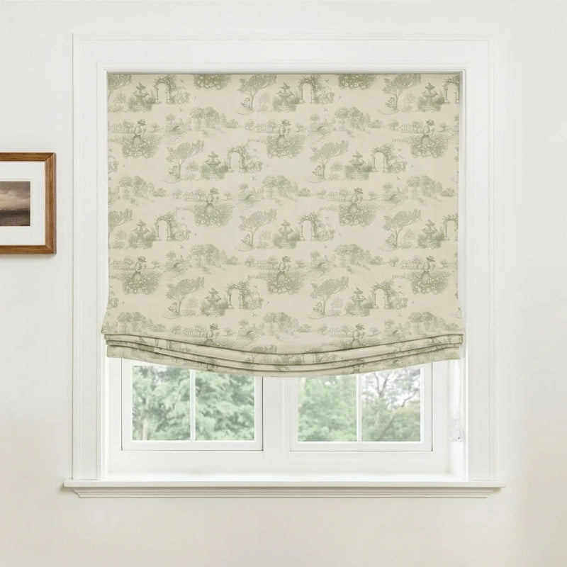 MS. MAVERICK MUSE x TWOPAGES Relaxed Roman Blind Cord Lift