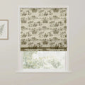 MS. MAVERICK MUSE x TWOPAGES No-Drill Flat Fold Roman Shade Cordless- -TWOPAGES