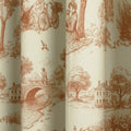 MS. MAVERICK MUSE x TWOPAGES Pastoral Printed Linen Cotton Pleated Curtains