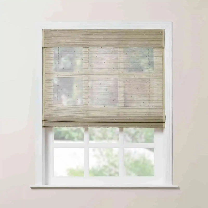 Rae Natural Ramie Bamboo Woven Blinds - Series P?-TWOPAGES CURTAINS