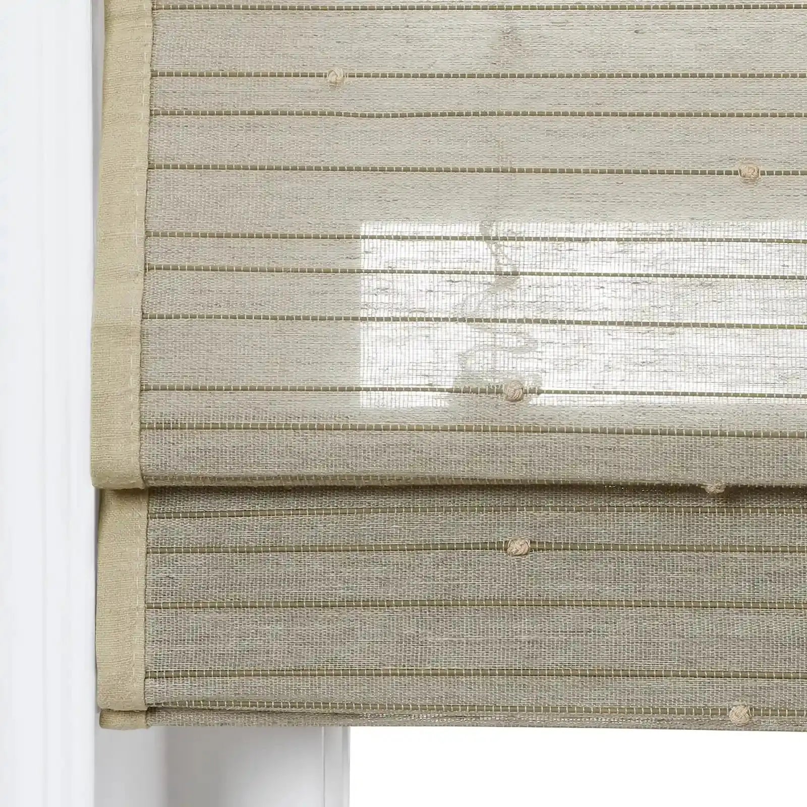 Rae Motorized Window Blinds Bamboo Woven - Series P?-TWOPAGES CURTAINS