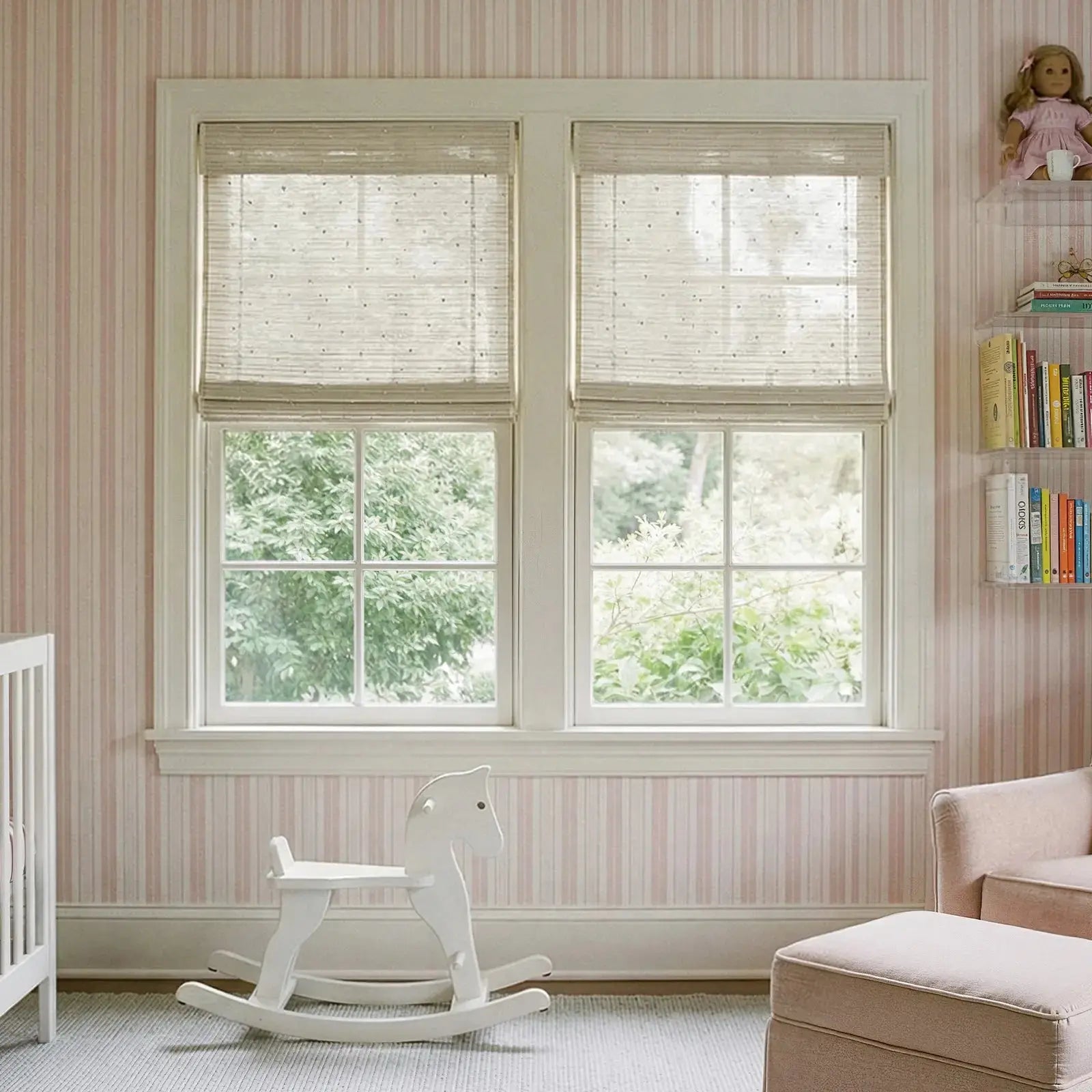 Rae Natural Ramie Bamboo Woven Blinds - Series P-?-TWOPAGES CURTAINS