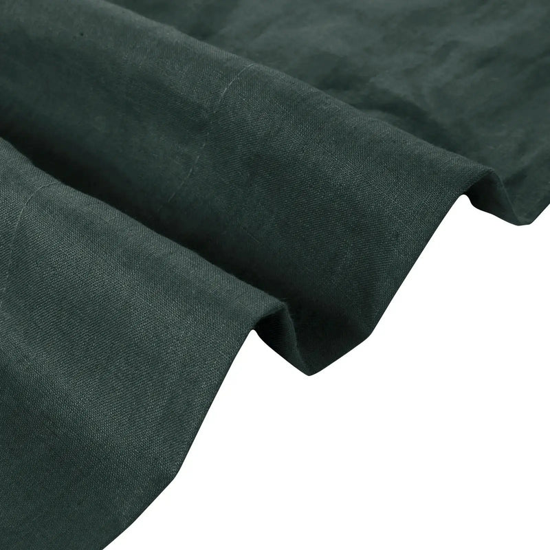 Doris 100% European Flax Linen Curtain Pleated?-TWOPAGES