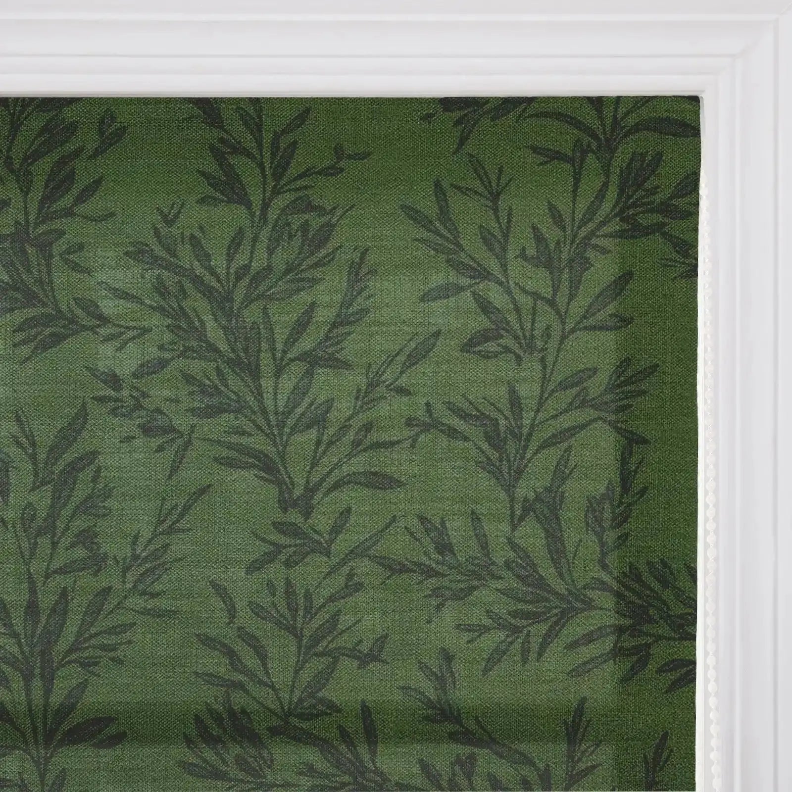 Sara Le Printed Roman Shade Cord Lift -TWOPAGES